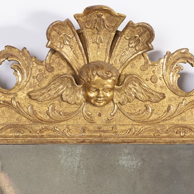 Lot 692 - George I Gilt-Gesso Pier Mirror