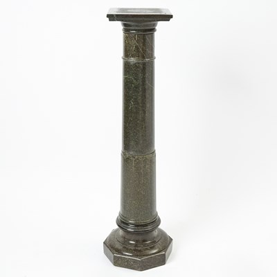 Lot 779 - Green Marble Pedestal