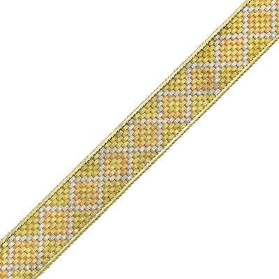 Lot 1200 - Tricolor Gold Bracelet