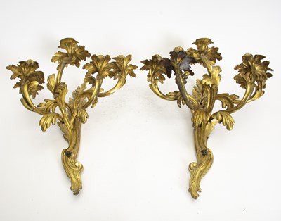 Lot 17 - Pair of Louis XV Style Sconces