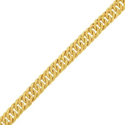 Lot 1160 - High Karat Gold Curb Link Bracelet