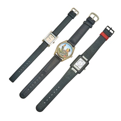 Lot 1278 - Three Fashion Wristwatches