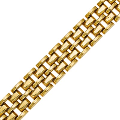 Lot 1053 - Retro Gold Bracelet