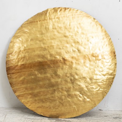 Lot 21 - Gold Leaf Metal Gong