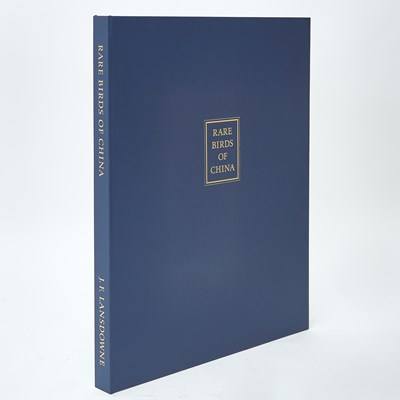 Lot 77 - The Rare Birds of China by Lansdowne, with an original watercolor