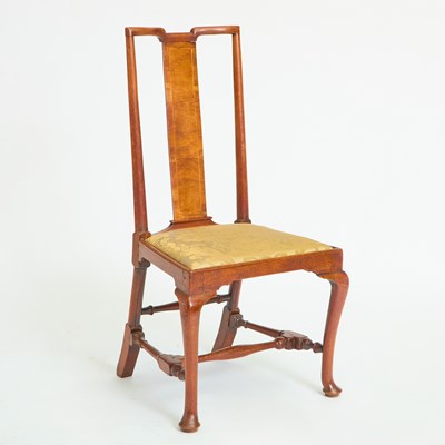 Lot 122 - George I Walnut Banister Back Side Chair