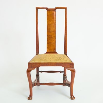Lot 122 - George I Walnut Banister Back Side Chair