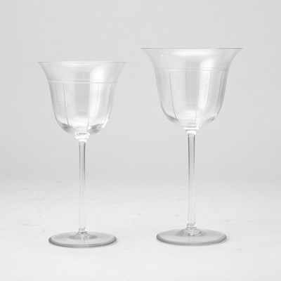 Lot 377 - Set of Twenty-Two Hermes Wine Glasses