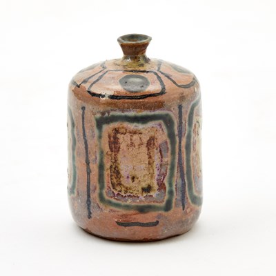 Lot 384 - Beatrice Wood Glazed Earthenware Miniature Vase