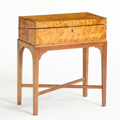 Lot 212 - English Regency Satinwood Lap Desk