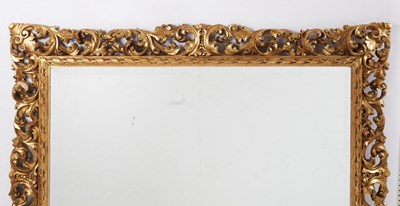 Lot 285 - Baroque Style Giltwood Mirror