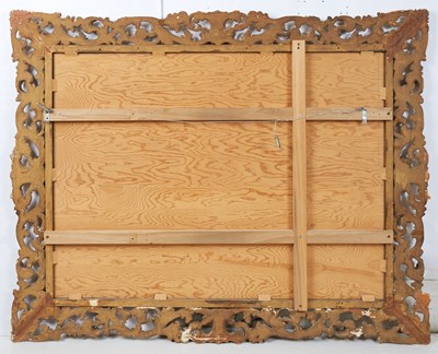 Lot 285 - Baroque Style Giltwood Mirror