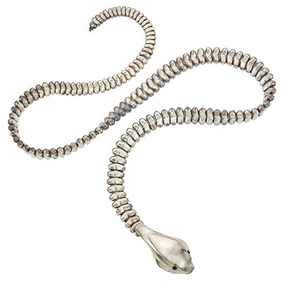 Lot 1291 - Tiffany & Co. Silver Serpent Belt