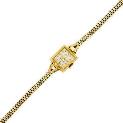 Lot 1090 - Rolex Lady's Gold 'Precision' Wristwatch