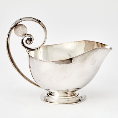 Lot 289 - Georg Jensen Sterling Silver Sauceboat