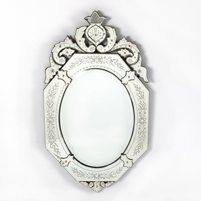 Lot 169 - Venetian Style Mirror Framed Mirror