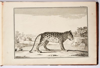 Lot 589 - A bound volume of engravings from the 1734 edition of Perrault's "'Histoire Naturelle des Animaux"