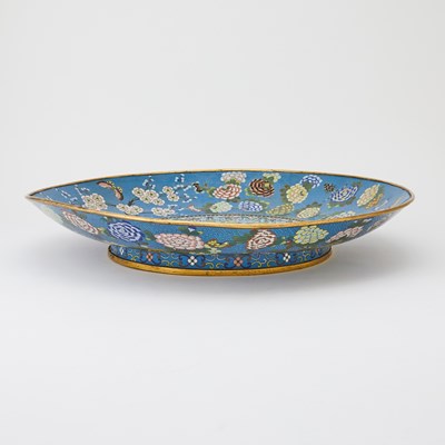 Lot 501 - A Chinese Cloisonne Enamel Charger