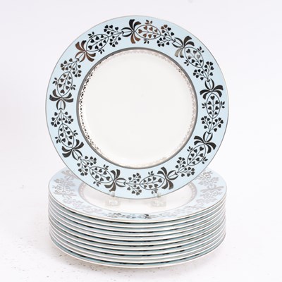 Lot 32 - Set of Twelve Wedgwood Porcelain Plates