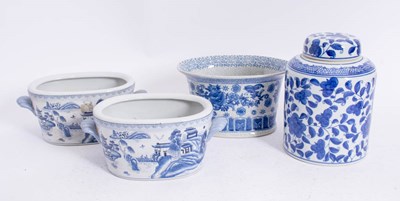 Lot 34 - Group Of Blue & White Porcelain Articles