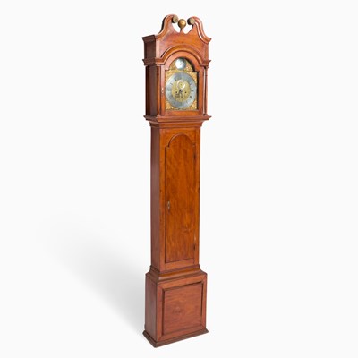 Lot 369 - Chippendale Gumwood Tall Case Clock