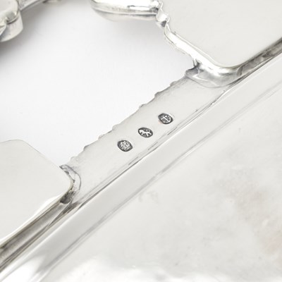 Lot 218 - Silver Plated Two Handle Tray
