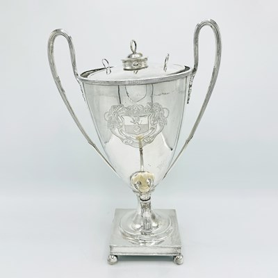 Lot 1117 - George III Sterling Silver Tea Urn