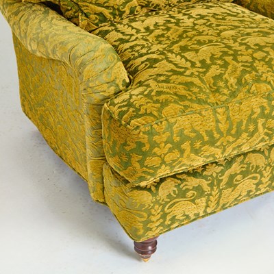 Lot 202 - Pair of Upholstered Club Chairs