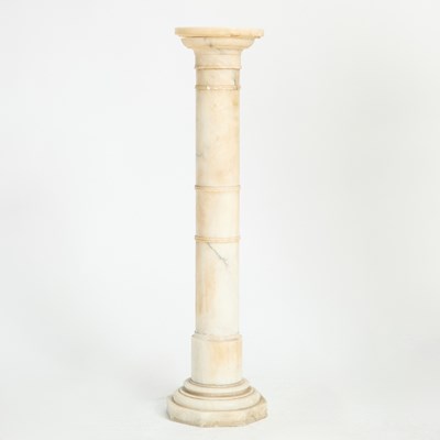 Lot 195 - Marble Columnar Pedestal