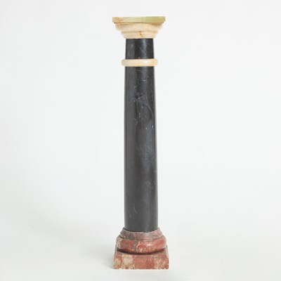 Lot 197 - Onyx and Marble Pedestal