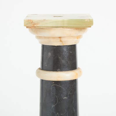 Lot 197 - Onyx and Marble Pedestal