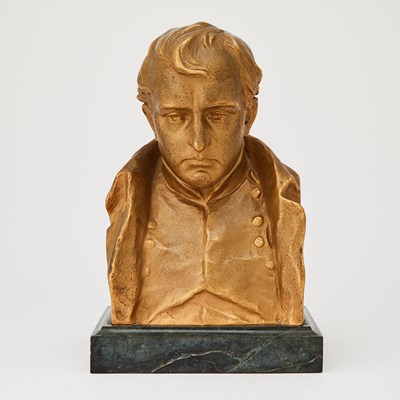 Lot 336 - Austrian Gilt-Bronze Bust of Napoleon I