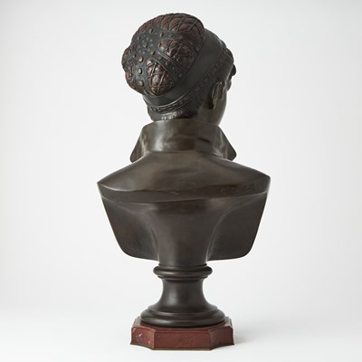 Lot 339 - Bronze Bust of a Woman
