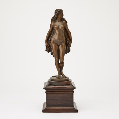 Lot 335 - Austrian Bronze Figure of a Woman