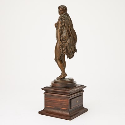 Lot 335 - Austrian Bronze Figure of a Woman