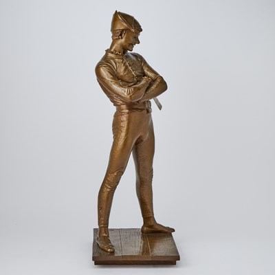 Lot 347 - French Bronze Figure of a Harlequin