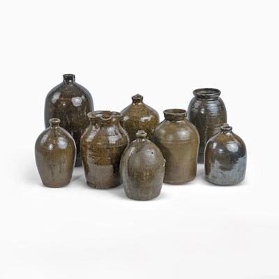 Lot 74 - Group of Alkaline Glazed Stoneware