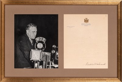 Lot 98 - Franklin D. Roosevelt as Governor