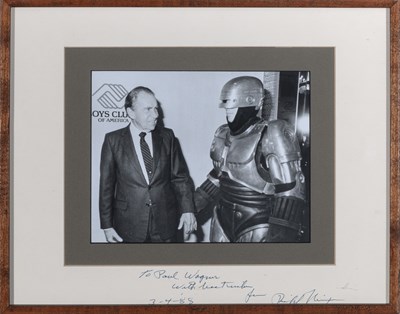 Lot 95 - "Serve the public trust, protect the innocent, and uphold the law!" Nixon versus Robocop