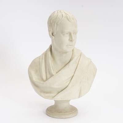 Lot 243 - Copeland Parian Bust of Sir Walter Scott