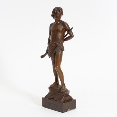 Lot 148 - Bronze Figure of a Youth