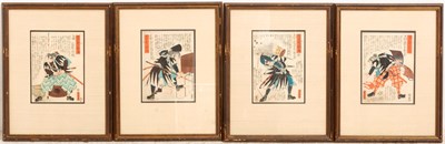 Lot 27 - Four Japanese Ukiyo-e Prints