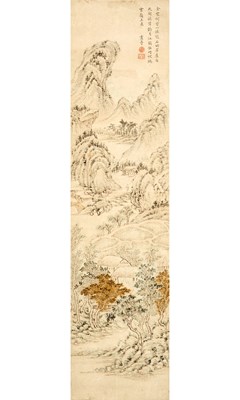 Lot 203 - A Chinese Painting, Attribute to Zhang Tianrui