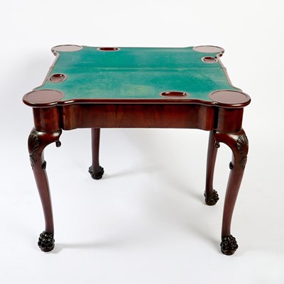 Lot 262 - George II Mahogany Games Table
