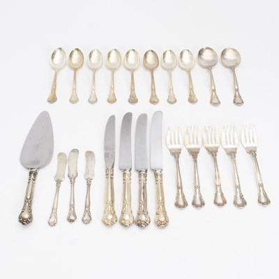 Lot 117 - Gorham Sterling  Silver Flatware Set