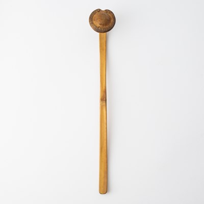 Lot 514a - A Chinese Bamboo Ruyi Scepter