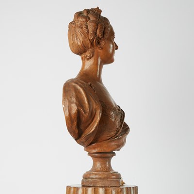 Lot 204 - Terra Cotta Bust of a Woman