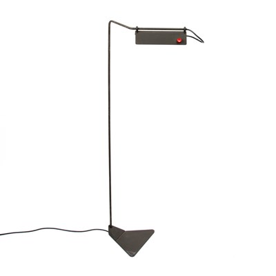 Lot 411 - Koch & Lowy Patinated Iron "Delta" Floor Lamp