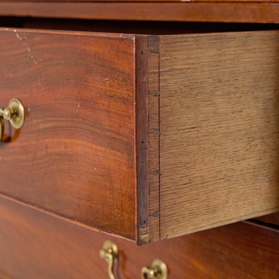 Lot 137 - George III Mahogany Chest on Chest
