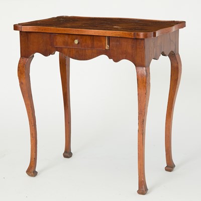 Lot 267 - Continental Walnut Side Table